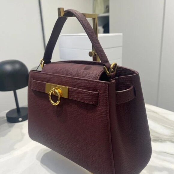 Parisa Wang Madison top handle bag in burgundy. Arrived a few weeks ago - Picture 4 of 15